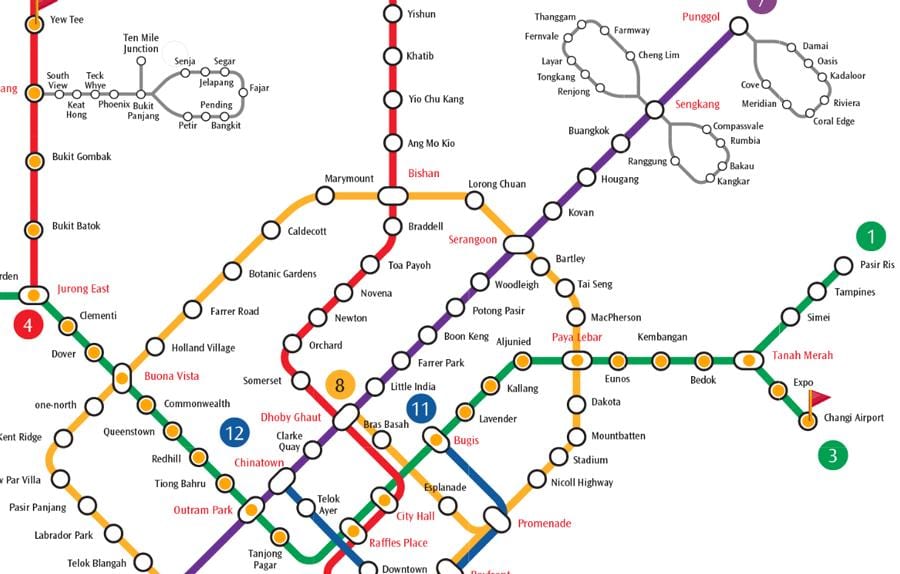 yishun แผนที่