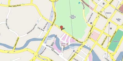 แผนที่ของครอบครัวคลาร์ก Quay