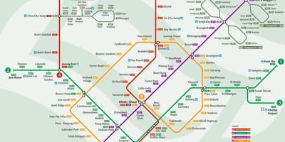 ระบบแผนที่มุม(หน่วยเป็นองศา):