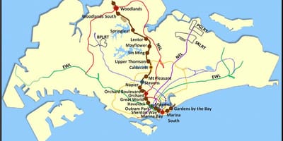 Lta mrt แผนที่