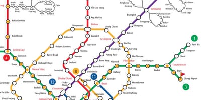 Yishun แผนที่